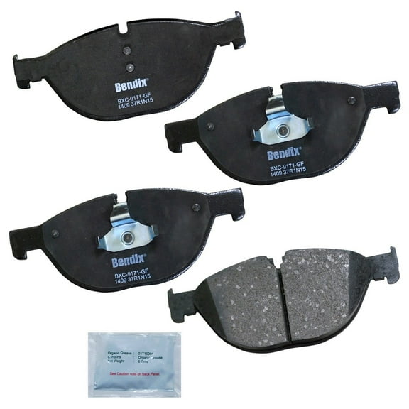Bendix Brakes Disc Brake Pad Set Fits select: 2012-2013 BMW 528, 2012-2019 BMW 650