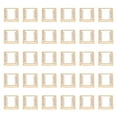 thumbnail image 2 of 30 piezas de puertas de jardín de hadas de madera, decoración de pared para ventanas, sin pintar, madera pintada a mano 5 centímetros, 2 of 8