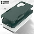 thumbnail image 4 of for Samsung Galaxy A26 5G Back Case, Luxury Ultra Slim PC + TPU Double-Layer Anti-Fall Shockproof Drop Protective Lightweight 2 In 1 Phone Case Cover for Samsung Galaxy A26 5G, Darkgreen, 4 of 5