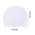 thumbnail image 3 of Large Silicone Diving Hat Men Women Long Hair Ear Protect Swimming Hat for Pool Beach Diving Activity, 3 of 8