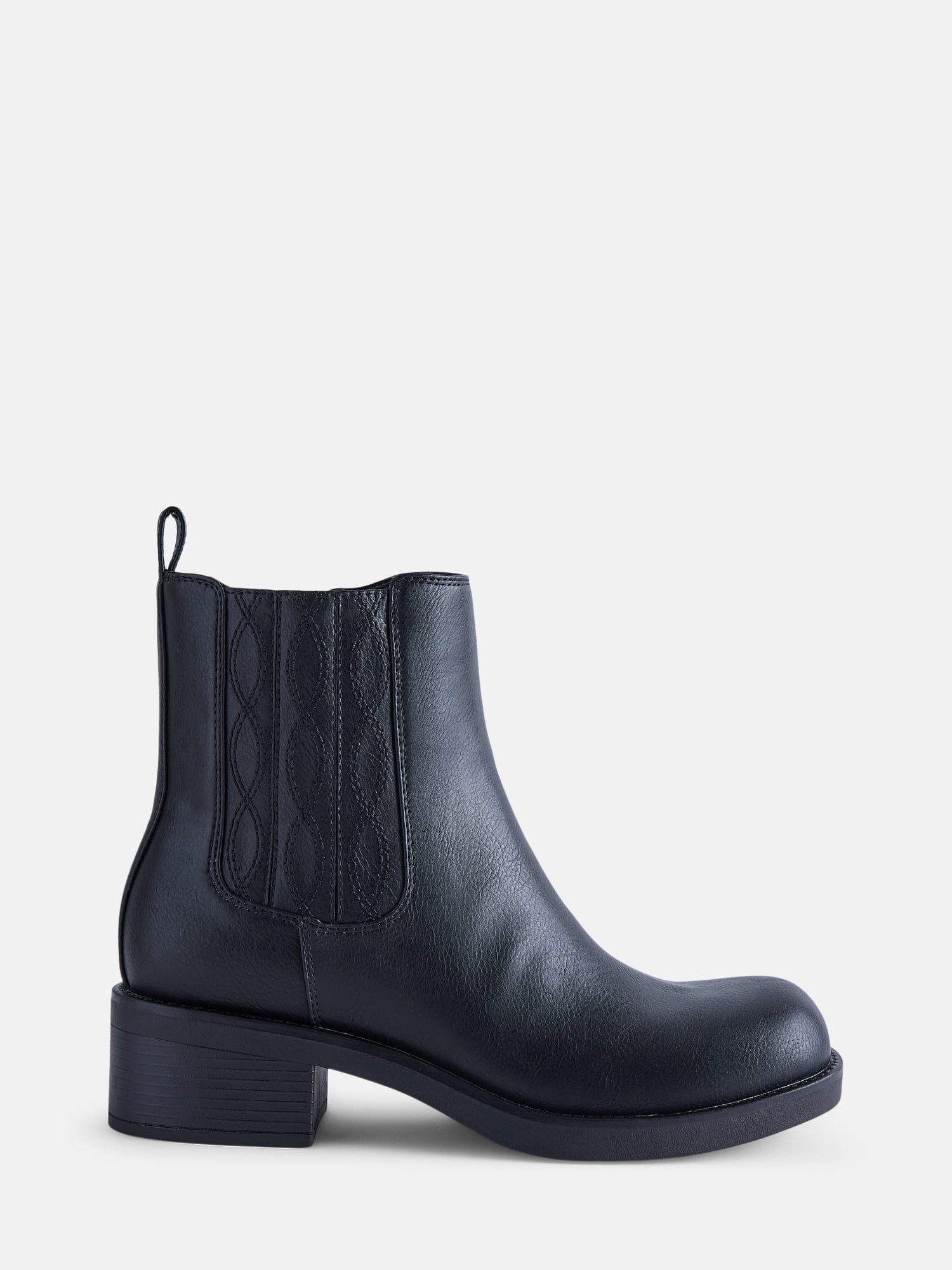 No Boundaries Women's Stitch Chelsea Booties
