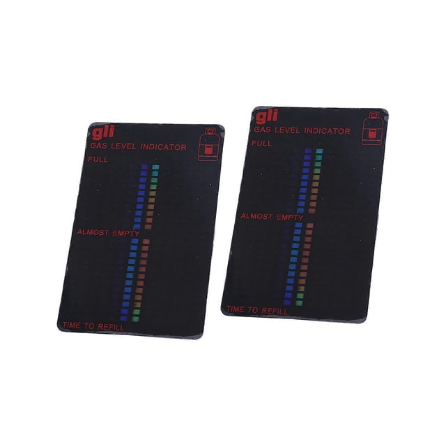 2Pcs Magnetic Gas Tank Level Indicator With 22 Level Scale For BBQ Tank Monitoring