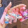 thumbnail image 4 of Varios colgantes de la serie Sanrio, muñeca bonita para niños, accesorios colgantes, llavero de Hello Kitty Kuromi Melody Cinnamoroll, 4 of 4