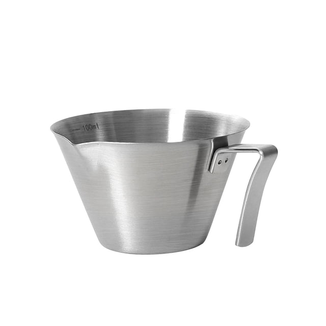 Taza medidora de Espresso Sunnimix con Asa de escala Tazas para bebidas 100 ml jarras medidoras de café