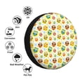 thumbnail image 4 of Logiee Colorful Owls 1 Print Spare Tire Cover, Universal Wheel Protectors,Waterproof Dust-Proof UV Sun Wheel Tire Cover,Fit for SUV, RV, Travel Trailer, Truck-16 inch, 4 of 6