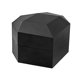 thumbnail image 3 of Caja para anillos con luz, caja para colgantes y collares, caja para guardar anillos, caja para guardar joyas. Negro, 3 of 9
