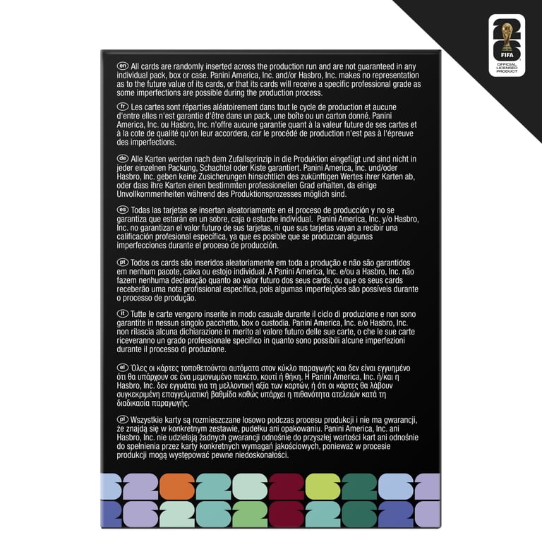 world cup booster box Amazon.com: FIFA World Cup 2026 Adrenalyn XL Dream Box : Sports & Outdoors