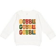 thumbnail image 2 of Inktastic Thanksgiving Funny Gobble Toddler Sweatshirt, 2 of 4