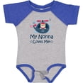 thumbnail image 3 of Inktastic My Nonna Loves Me Grandson Bear Boys Baby Bodysuit, 3 of 5