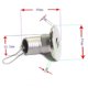 thumbnail image 2 of Llenadora de Cubierta de Barco CON Cuello en Ángulo de Servicio Macarena Acero Inoxidable 316, 2 of 7