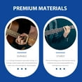 thumbnail image 1 of HAMPPLIES 10 Sets Guitar Strings Replacements Transparent for Classical Guitar Practice, 1 of 6