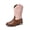 PINK, variant on Kids' Cowboy Boots Boys' Girls' Western Boots Mid-Calf Horse Riding Boots Square Toe Farm Boots