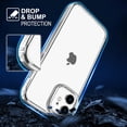 thumbnail image 5 of Phone Case for iPhone 12 Mini, Clear Case Protective Bumper Slim Cover, 5 of 7