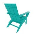 thumbnail image 3 of WestinTrends Ashore All-Weather Poly Lumber Adirondack Chairs, Foldable Modern Farmhouse Design, Outdoor Patio Seating, Turquoise, 3 of 9