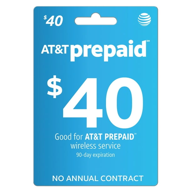 AT&T Prepaid 40 Direct Top Up