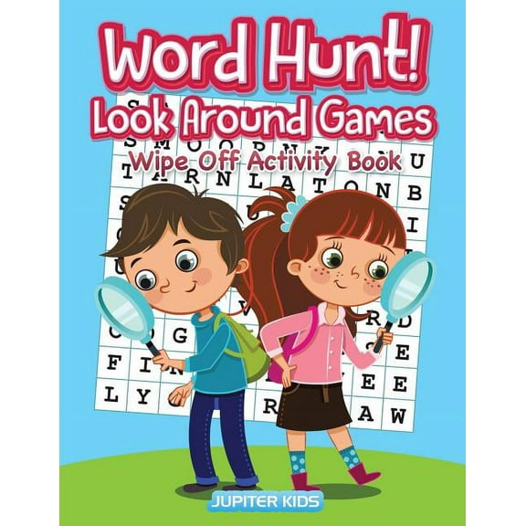 Word Hunt! Look Around Games: Wipe Off Activity Book / Hidden PICS, (Paperback)