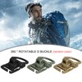thumbnail image 3 of Acampar al aire libre Senderismo D-ring Clip Hebilla Herramientas Mochila Mosquetón Hugtrwg Para estrenar, 3 of 8