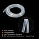 thumbnail image 4 of Silicona Tubo Manguera Unique Bargains Agua Bomba Tubería Transparente Diámetro 6mm L2m para Agua Dispensador, 4 of 4