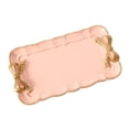 thumbnail image 1 of De Resina Con Lazo, Plato Para Aperitivos Y Frutas, Bandeja Decorativa Para Servir Speravity HA039536-01, 1 of 4