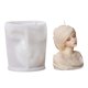 thumbnail image 1 of EZLIFE Molde de silicona para velas de aromaterapia con retrato en 3D, hecho a mano, bonito jabón de yeso, Re Q1P9, 1 of 7