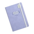 thumbnail image 3 of Cuaderno Planificador 2024, Cuaderno con Lista de Tareas Pendientes, Organizador de Gestión Del Tiempo, Cubierta de PU, Planificador Mensual, 156 Hoja , violetas, 3 of 8