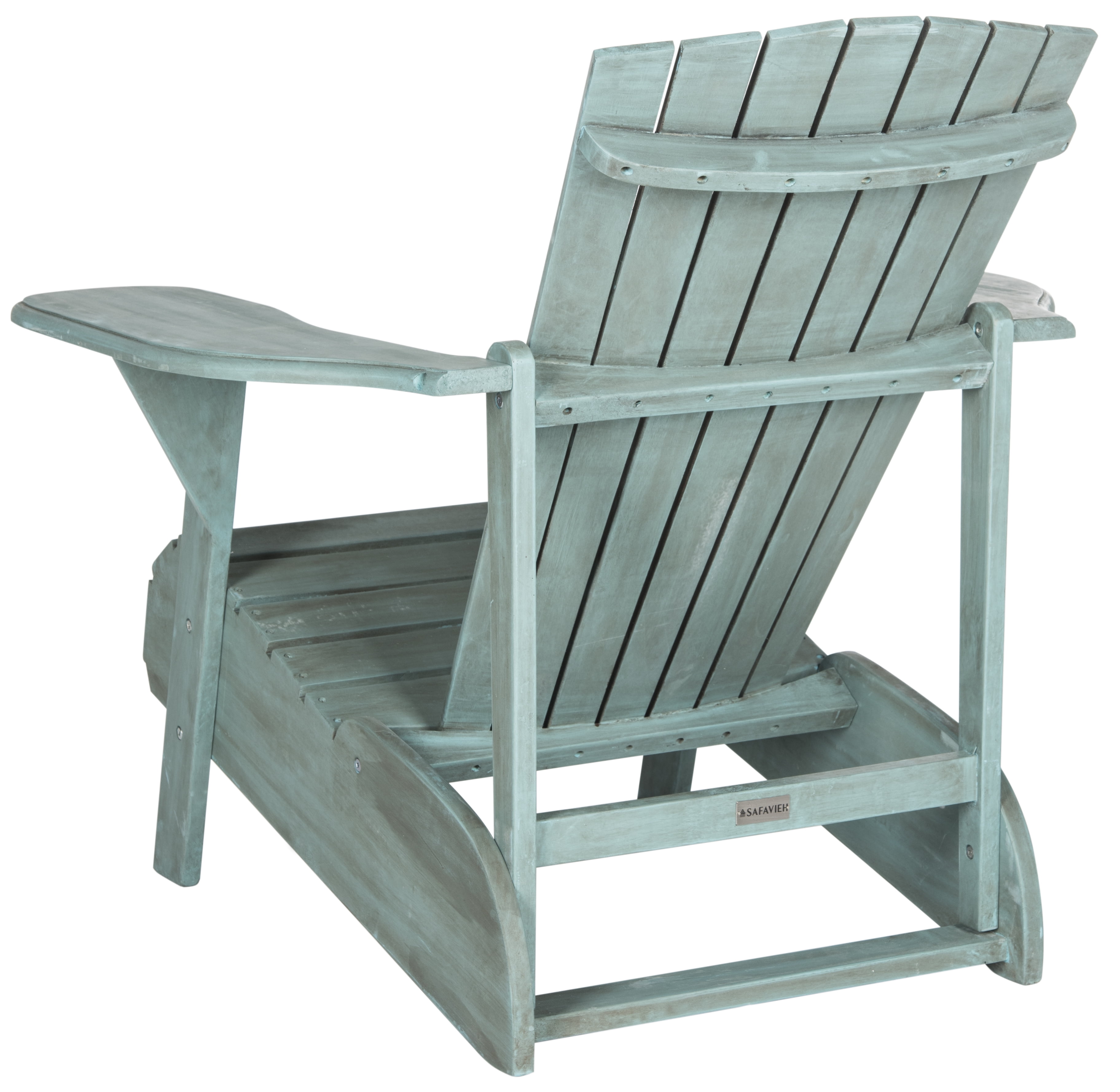 Safavieh Mopani Outdoor Patio Adirondack Chair - Beach House Blue