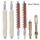thumbnail image 1 of Juego de cepillos de algodón de cobre para tubo de calibre de cepillo de tubo de caza, juego de herramientas de mantenimiento de herramientas de caza, cabezal de 30 cepillos de 7,62 mm Sweethay OD000685-01, 1 of 7