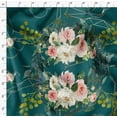 thumbnail image 4 of Soimoi Rayon Fabric Leaves & Ranunculus Floral Fabric Prints By Yard 56 Inch Wide, 4 of 5