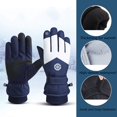 thumbnail image 4 of Winter Ski Gloves for Men and Women - Outdoor Warm Windproof Couple Riding Gloves with Thick Insulation, 4 of 5