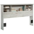 thumbnail image 3 of Pemberly Row Transitional Engineered Wood Full-Queen Bookcase Headboard in White, 3 of 10