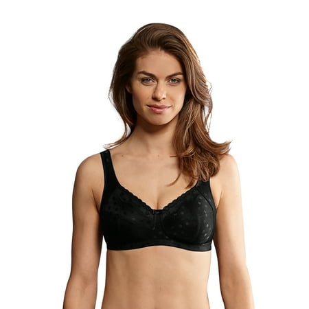

Anita Womens Airita Wireless Comfort Bra 46C Black
