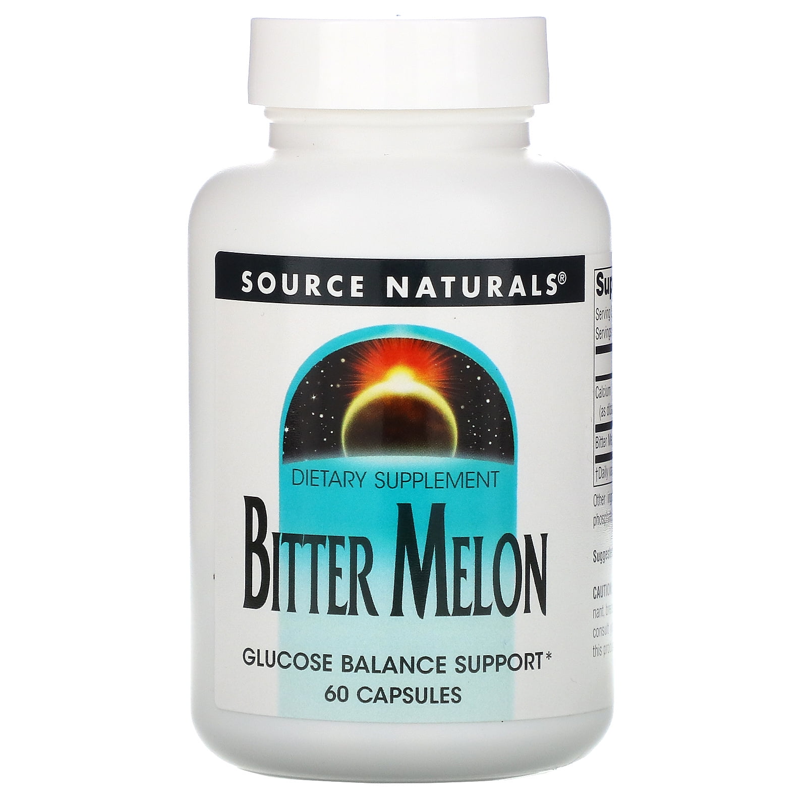 Bitter Melon, 60 Capsules, Source Naturals
