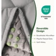 thumbnail image 3 of Sivio Weighted Blanket for Adults 60"x 80" 15lbs, Cooling Reversible  Heavy Blanket with Glass Beads for Bed Sofa, for All Season, Queen Size Gray, 3 of 9