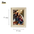 thumbnail image 4 of Picture Frames, 5x7 Wooden Picture Frames Set of 6, Picture Frames for Home Decor Tabletop Display, 4 of 7
