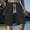 Black, variant on Hvot&aat Men's Solid Color Shorts Distressed Ripped Wide Leg Shorts Drawstring Elastic Waist Gym Workout Shorts
