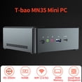 thumbnail image 2 of Mini ordenador T-bao MN35 Mini PC con procesador AMD R5 3550H Radeon Vega 8 Graphics GPU 8GB + 256GB de memoria Sistema operativo Windows 10 Enchufe de EE. UU. T-bao Mini ordenador, 2 of 2