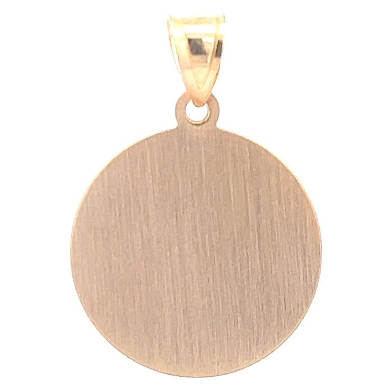 Brilliance Fine Jewelry14 KT Yellow Gold Saint Christopher Medal