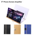 thumbnail image 3 of 8 inch Wood Phone Screen Magnifier magnifier; Phone Cell Phone 3D HD Movie Video Amplifier Foldable Holder Stand Bracket, 3 of 8
