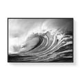 thumbnail image 2 of wall26 Framed Canvas Wall Art for Living Room, Bedroom Rising Waves II Canvas Prints for Home Decoration Ready to Hang - 16x24 inches, 2 of 4