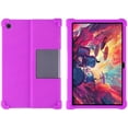thumbnail image 2 of elitegadget Case for Lenovo Tab Plus 11.5 inch Tablet Released 2024 - Lightweight Silicone Stand Cover with 1 Random Stylus (Purple), 2 of 5