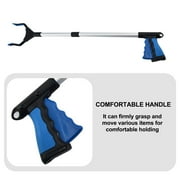 32 Extra Long Grabber Tool, Foldable Grabbers for Elderly Grab It Reaching Tool with Rotating Jaw +Magnets, Wide Claw Opening Reacher Grabber Pickup Tool, Grabber Reacher Tool Heavy Duty