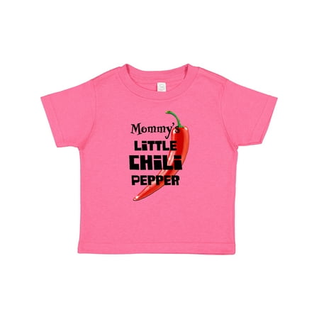 

Inktastic Mommy s Little Chili Pepper Boys or Girls Baby T-Shirt