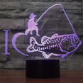 thumbnail image 4 of Ltd Creative 3D Fishing Night Light USB Powered Touch Switch LED Decor Table Desk Optical Illusion 3D Lamp 7 Colors Changing Lights Xmas Brithday Chil, 4 of 4