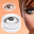 thumbnail image 3 of Naierhg 1Box Black Artificial Eyelashes Curly Perfect Fitting Round Box Beauty False Eye Lashes for Women 8 mm, 3 of 8