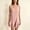 Pink, variant on Morttic Women's V-Neck Sleeveless Mini Dress – Double-Layer Ruffle Hem A-Line Solid Color Casual Summer Vacation Outfit Black,S