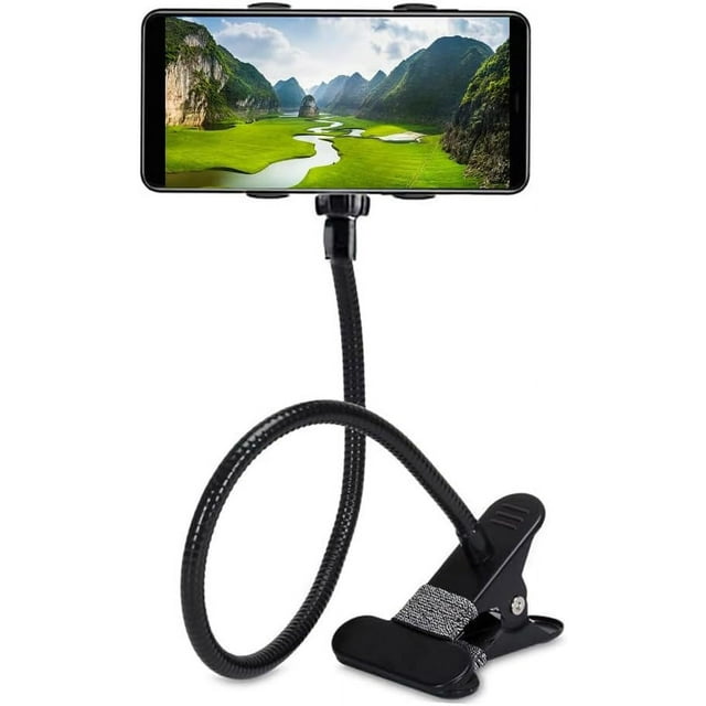 Soporte para teléfono móvil brazo flexible rotación 360 grados soporte para cama escritorio marco de cama
