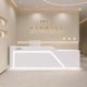 thumbnail image 3 of Executive Shop Reception Desk Office Retail Counter Premium Display Designs Reception Desk Mobile Meuble Caisse Furniture HDH My Lux Decor Round, 3 of 7