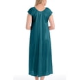thumbnail image 5 of EZI Nightgowns for Women - Soft & Breathable Satin Night Gowns for Adult Women - Medium to Plus Size Womens Sleep Shirts - Long Mid-Length Nightgown, 5 of 9