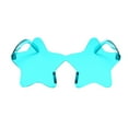 thumbnail image 2 of Fufafayo under $5 Star Sunglasses, Star Shape Sunglasses, Tinted Party Glasses for Women Men, Fashion Rimless Colorful Shades for Wedding Dance Halloween Party, Beach Vacation Photo Prop Accessory, 2 of 6