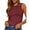 #2 Red, variant on TEMOFON Tank Tops for Women Loose Fit Summer Scoop Neck Tanks Dressy Crew Neck Long Casual Comfort Tank Pink Sleeveless Flowy Tunic Tops XL